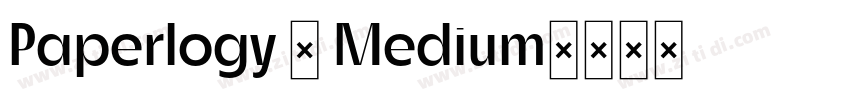 Paperlogy 5 Medium字体转换